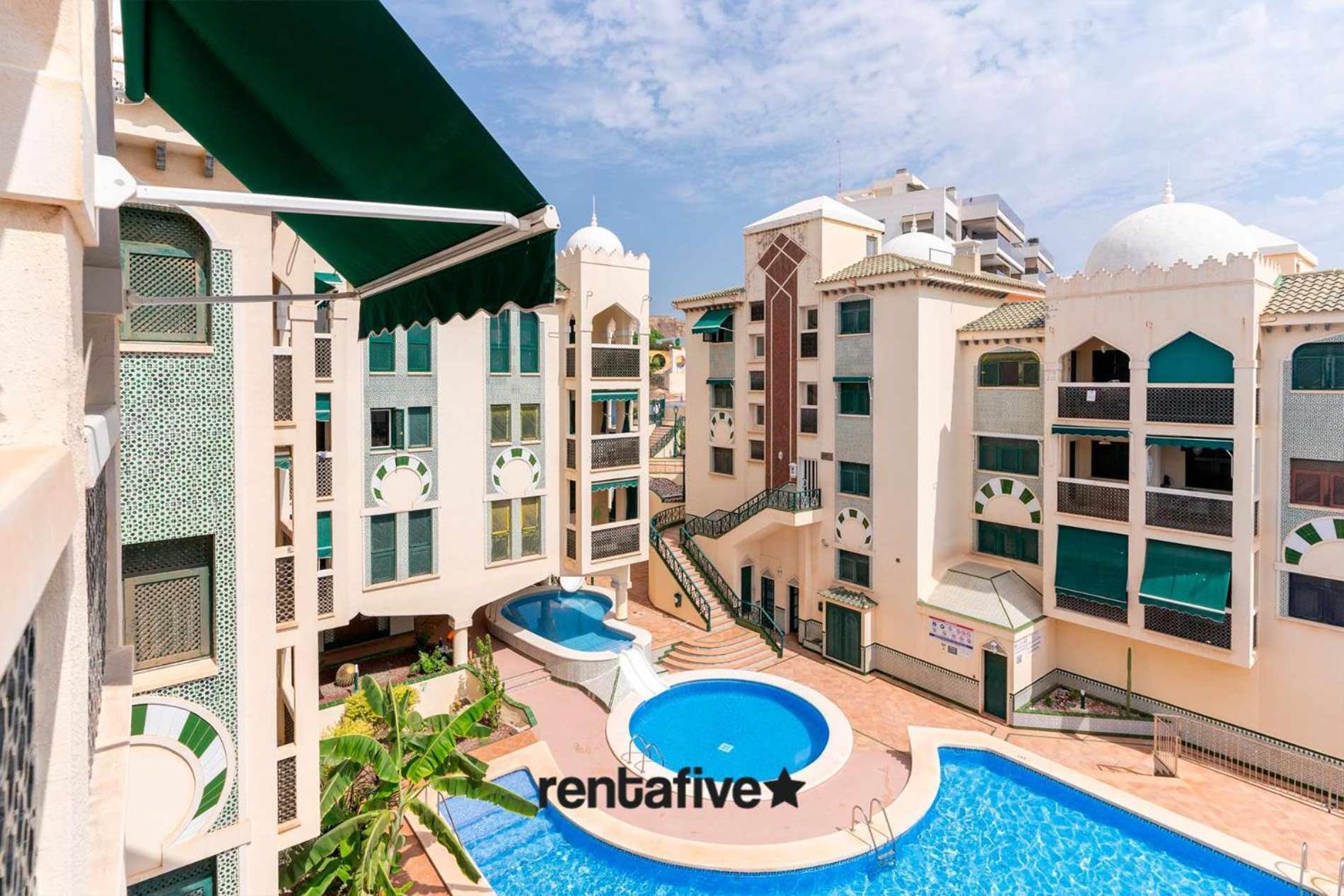 Rentafive Varadero Con Piscina Playa Y Terraza Санта-Пола Екстер'єр фото